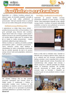 Gorišnica v septembru 1